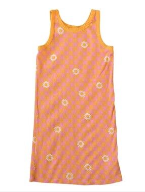 Old Navy Daisy Printed Ribbed Tank Dress (SizeM/8)